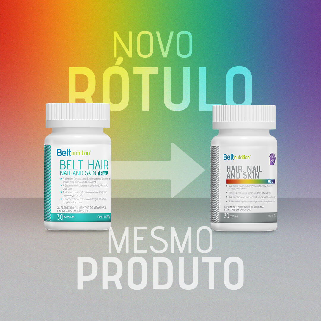 Belt Hair Nail And Skin Plus 30 Cápsulas Gelatinosas