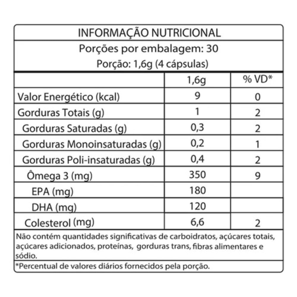 3x Ômega 3 Peixinho -180 EPA-120 DHA -T.G Family-120caps