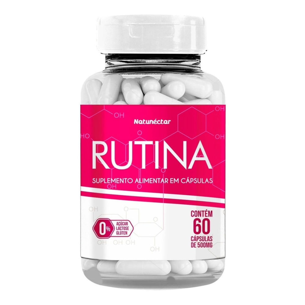Rutina 500mg- 60 caps.- Natunéctar