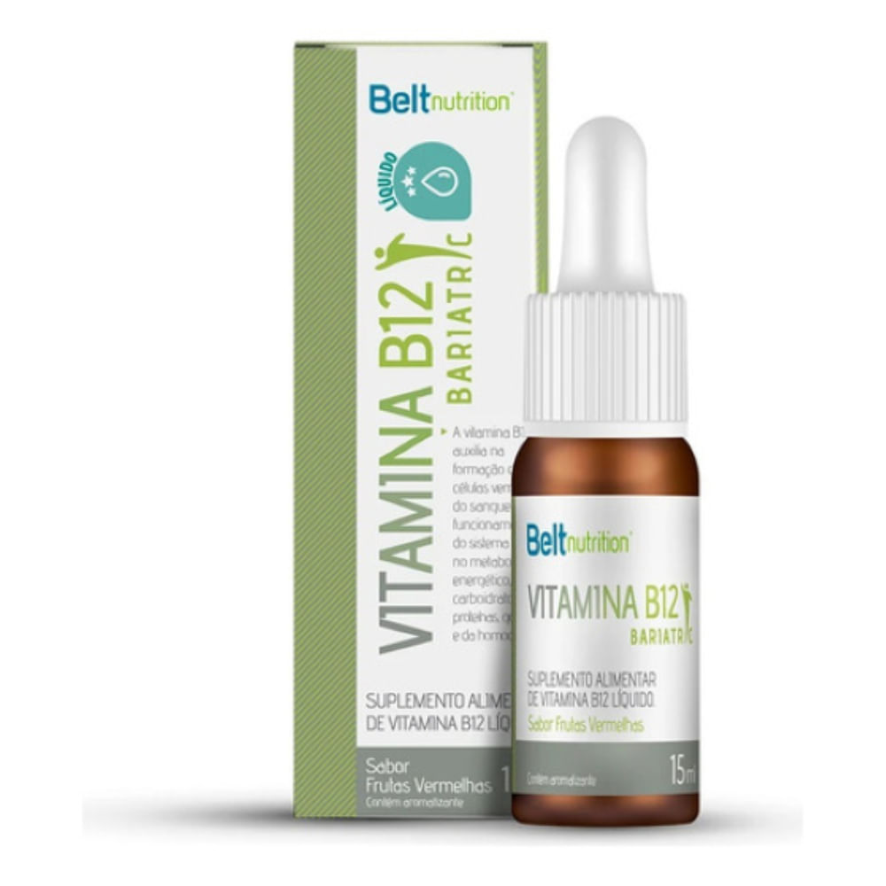 Belt B12 Bariatric Líquida- 15 ml- Frutas Vermelhas