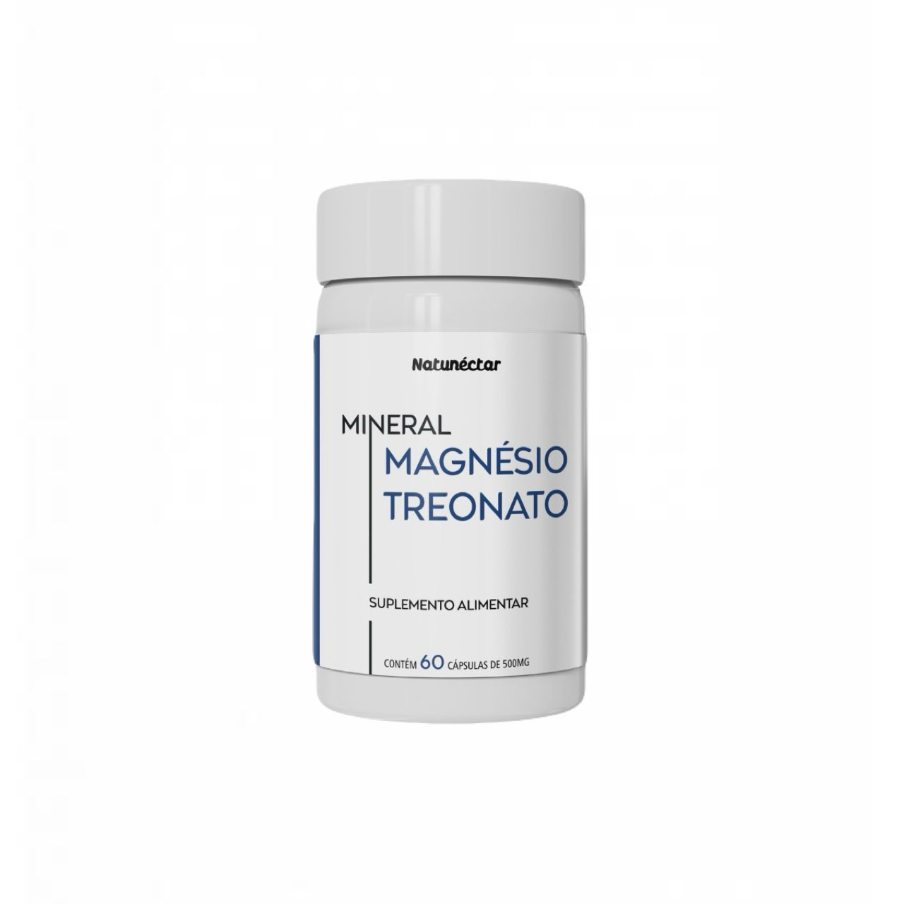 Magnésio Treonato Puro 60 Cápsulas 500mg
