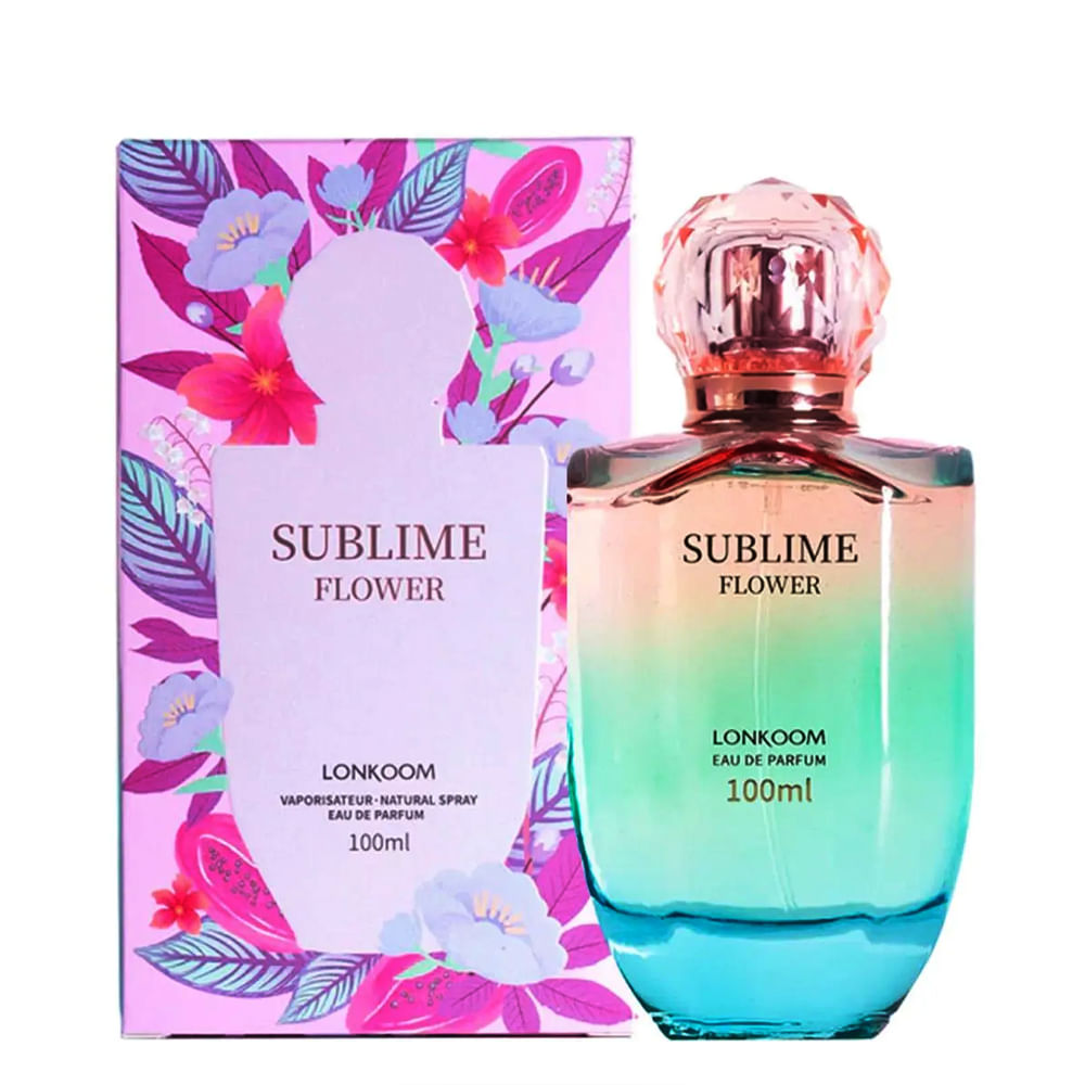 Perfume Feminino Lonkoom Flower Sublime 100ml