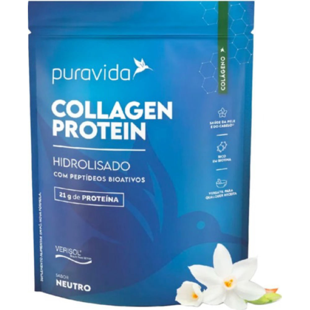 Collagen Protein Hidrolisado Verisol Puravida Neutro 450g