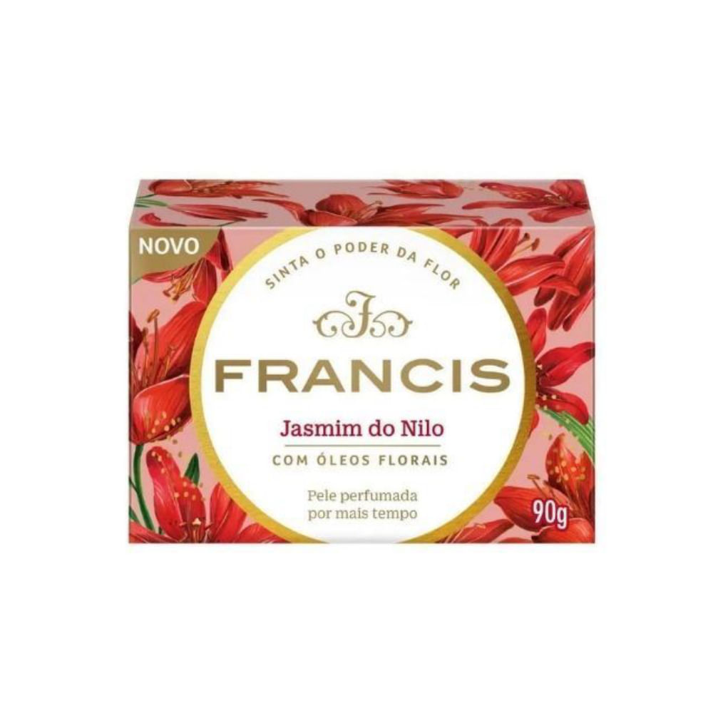 Sabonete Francis Clássico 90g Vermelho