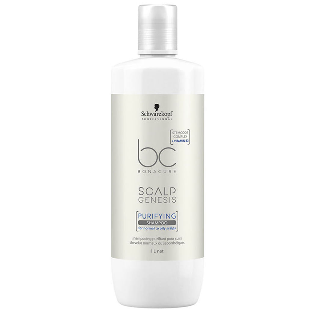 Bc Bonacure Scalp Genesis Shampoo Purificante 1000ml