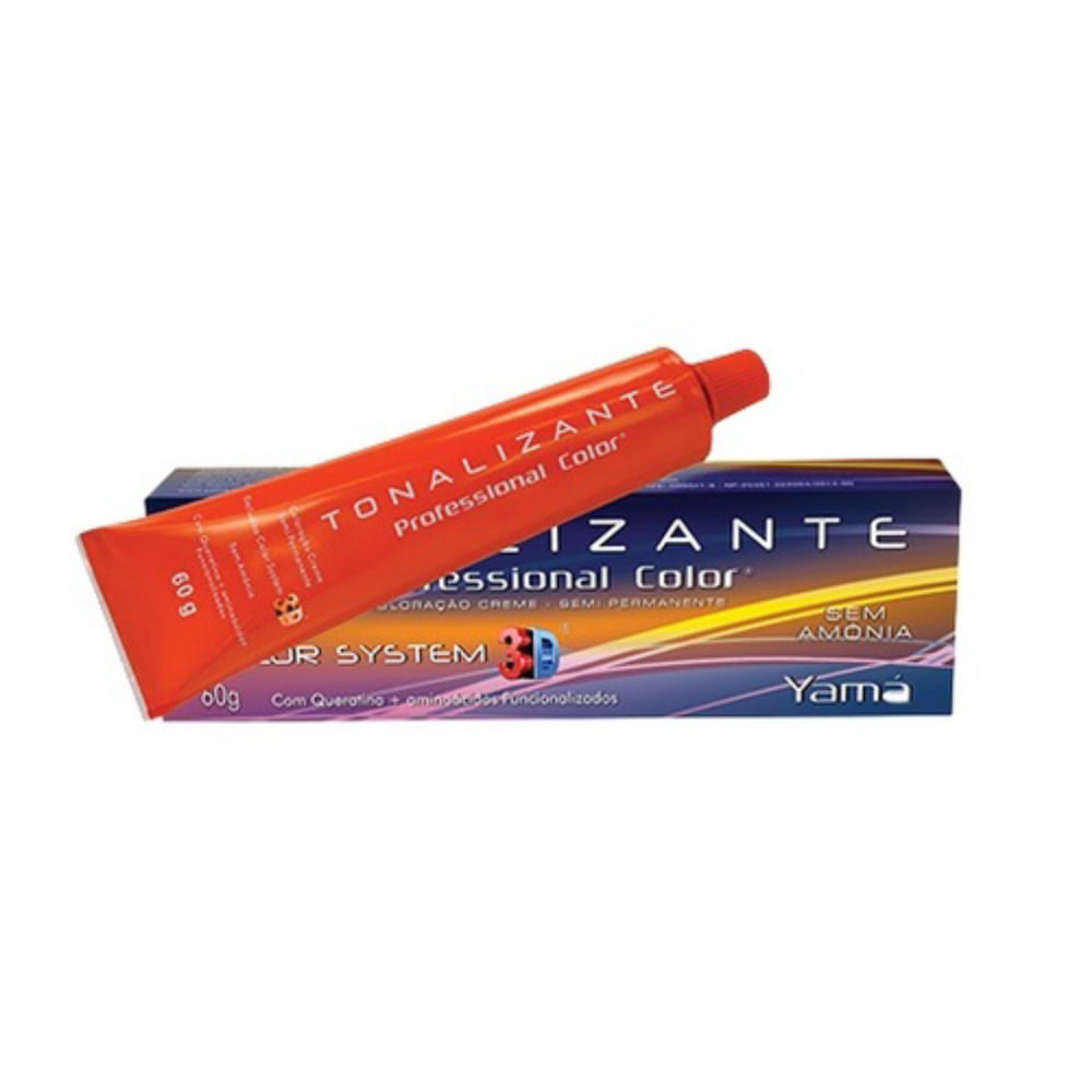 Tonalizante Yamá Professional 6.1 Louro Escuro Acinzentado