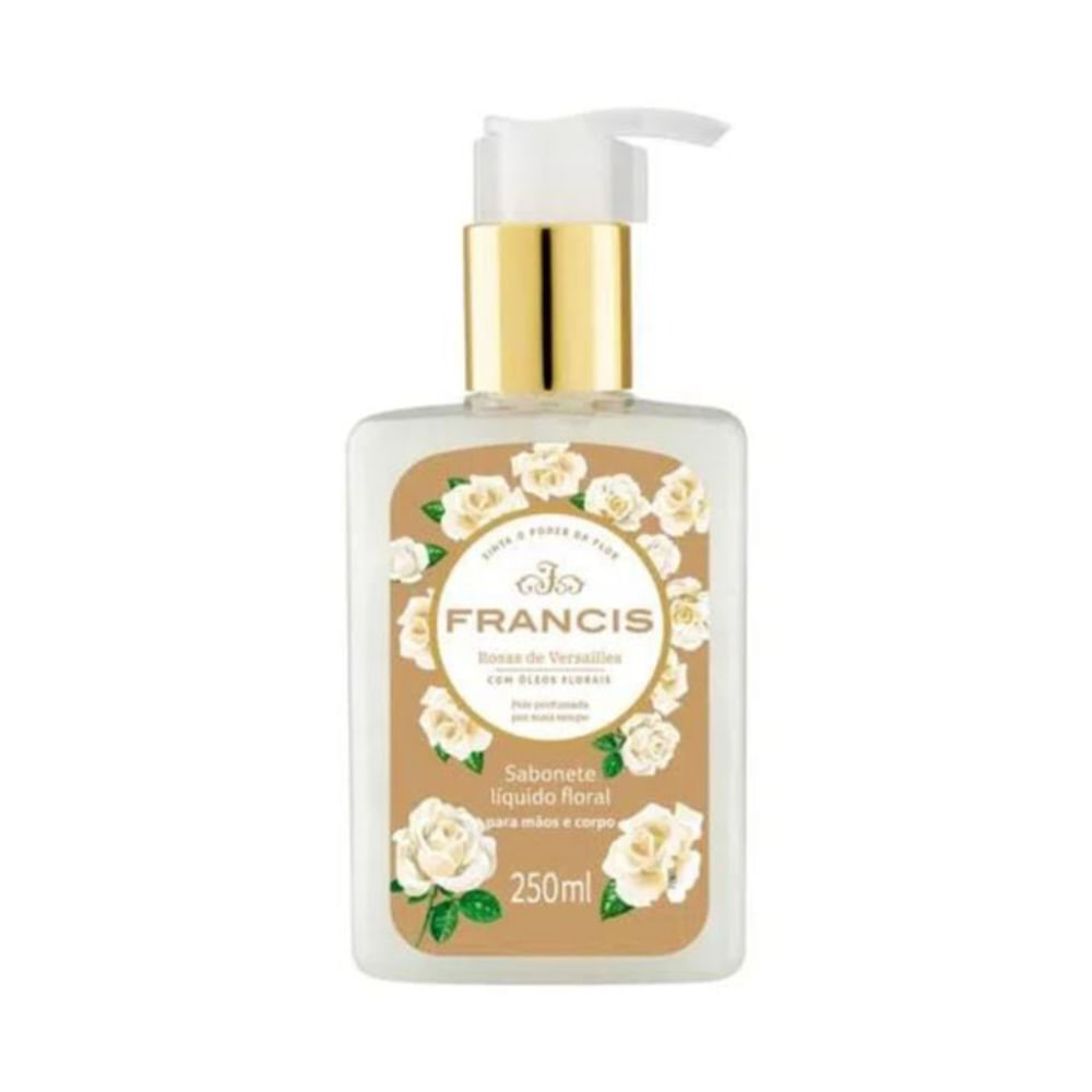 Sabonete Líquido Francis Pump 250ml Branco