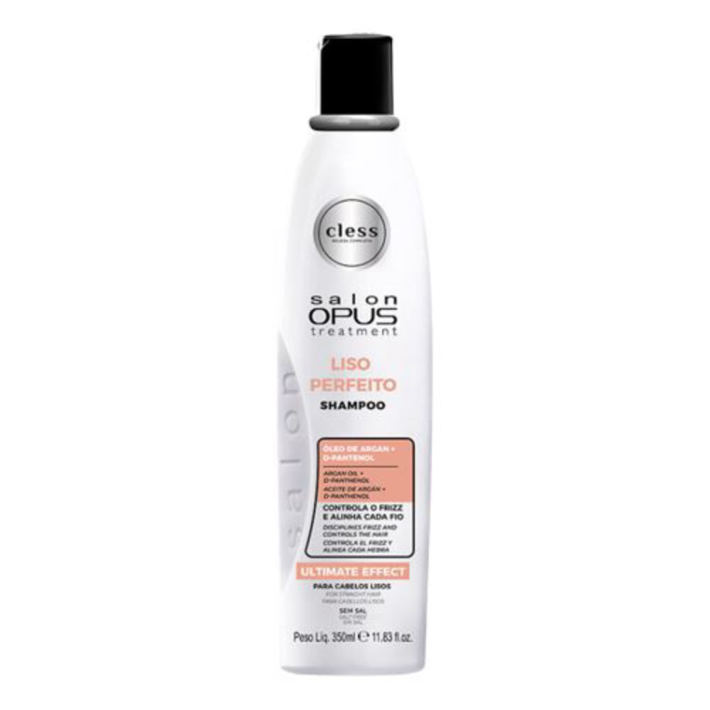 Shampoo Salon Opus 350ml Liso Perfeito