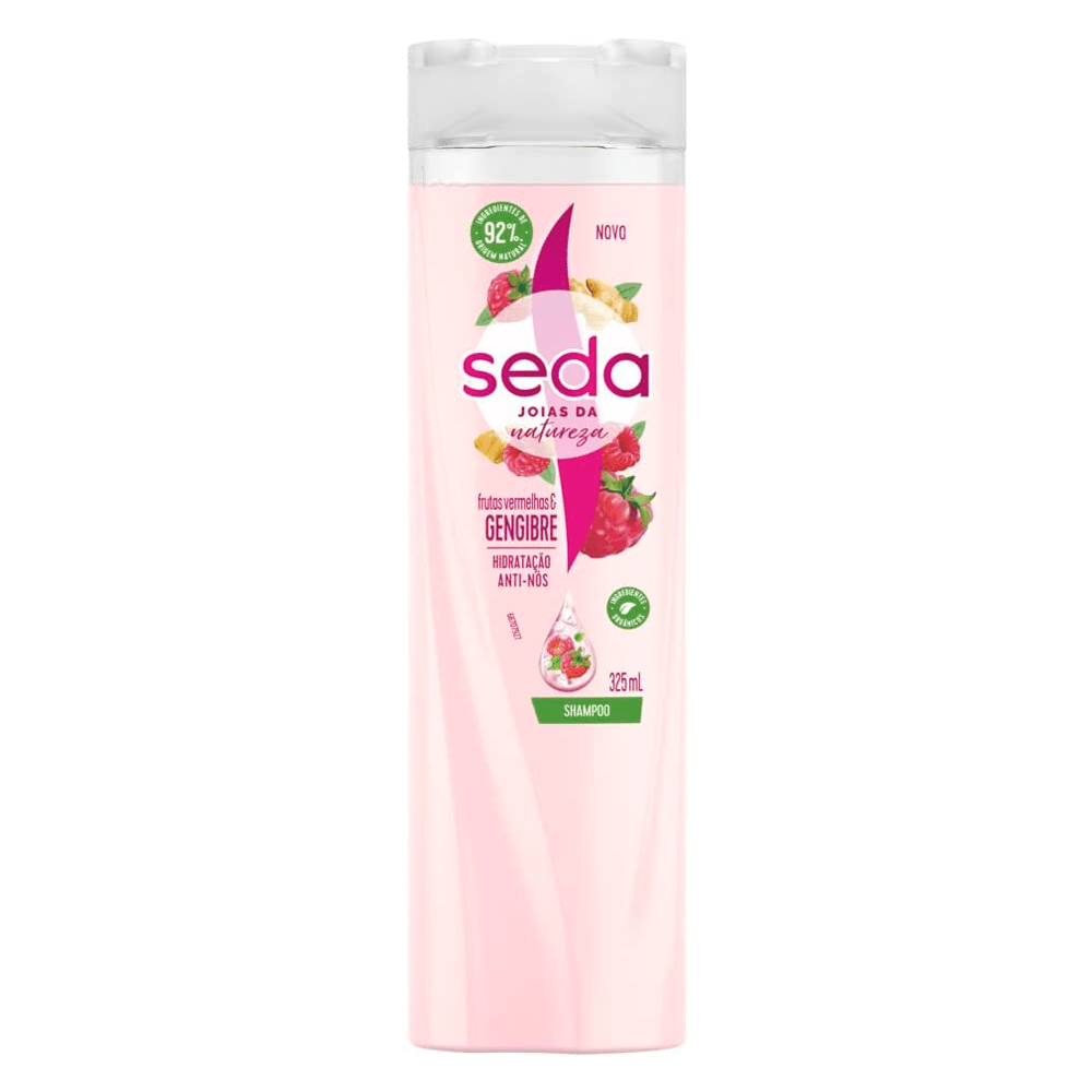 Shampoo Seda Recarga Natural Hidratação Anti Nós 325ml