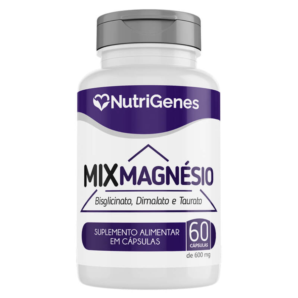 Mix Magnésio  Treonato, Dimalato e Taurato  Nutrigenes