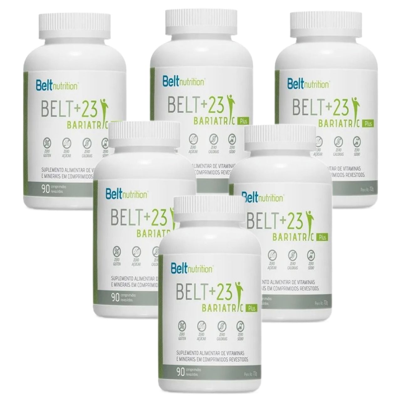 6x Belt+23 Bariatric Plus Multivitamínico E Multimineral