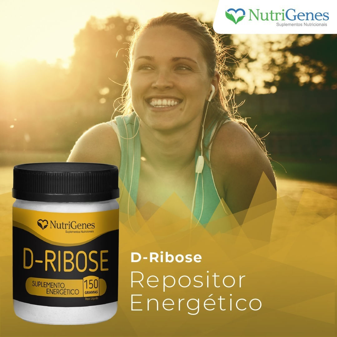 2x D Ribose   Pré Treino   ATP   Nutrigenes   150gr