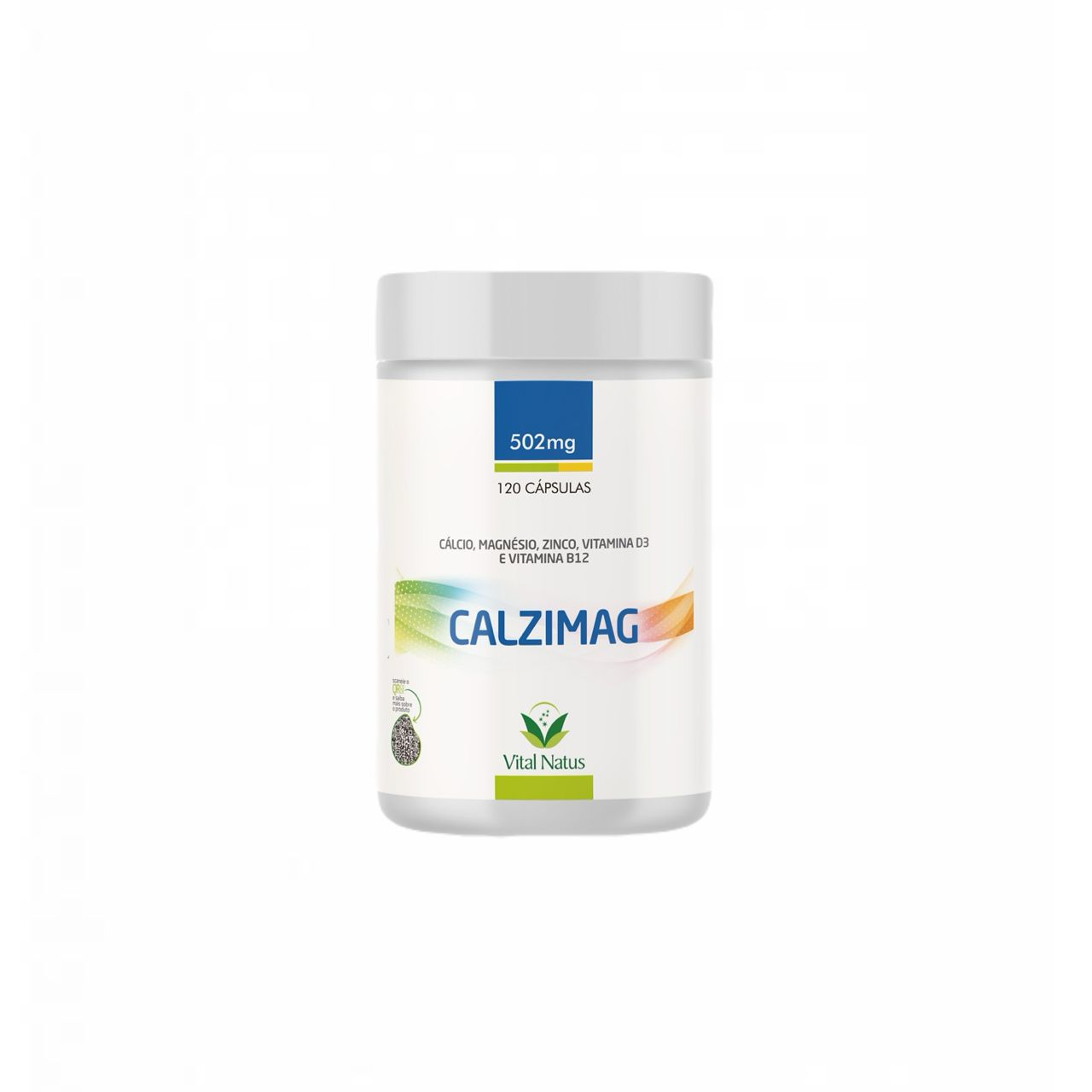 Calzimag Cálcio  Magnésio  Zinco  D3 e B12 Vital Natus