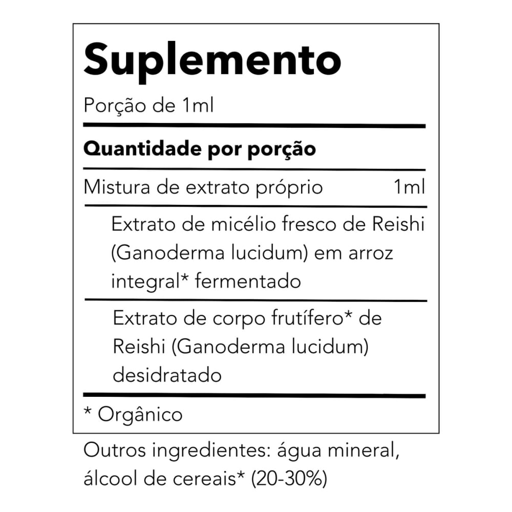 2x Extrato Reishi   Ganoderma Lucidum  30ml  Teko Porã sem sabor
