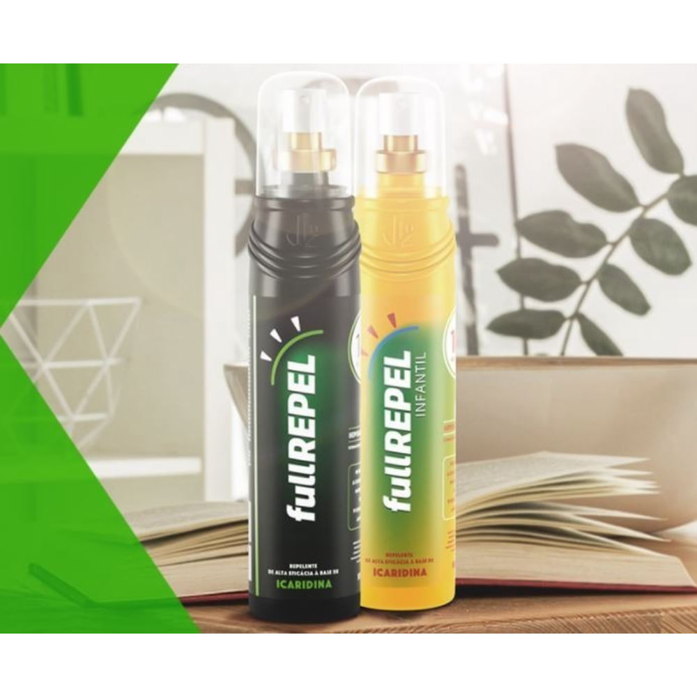 2x Repelente FullRepel Kids  100ml C/ Icaridina  10 Horas