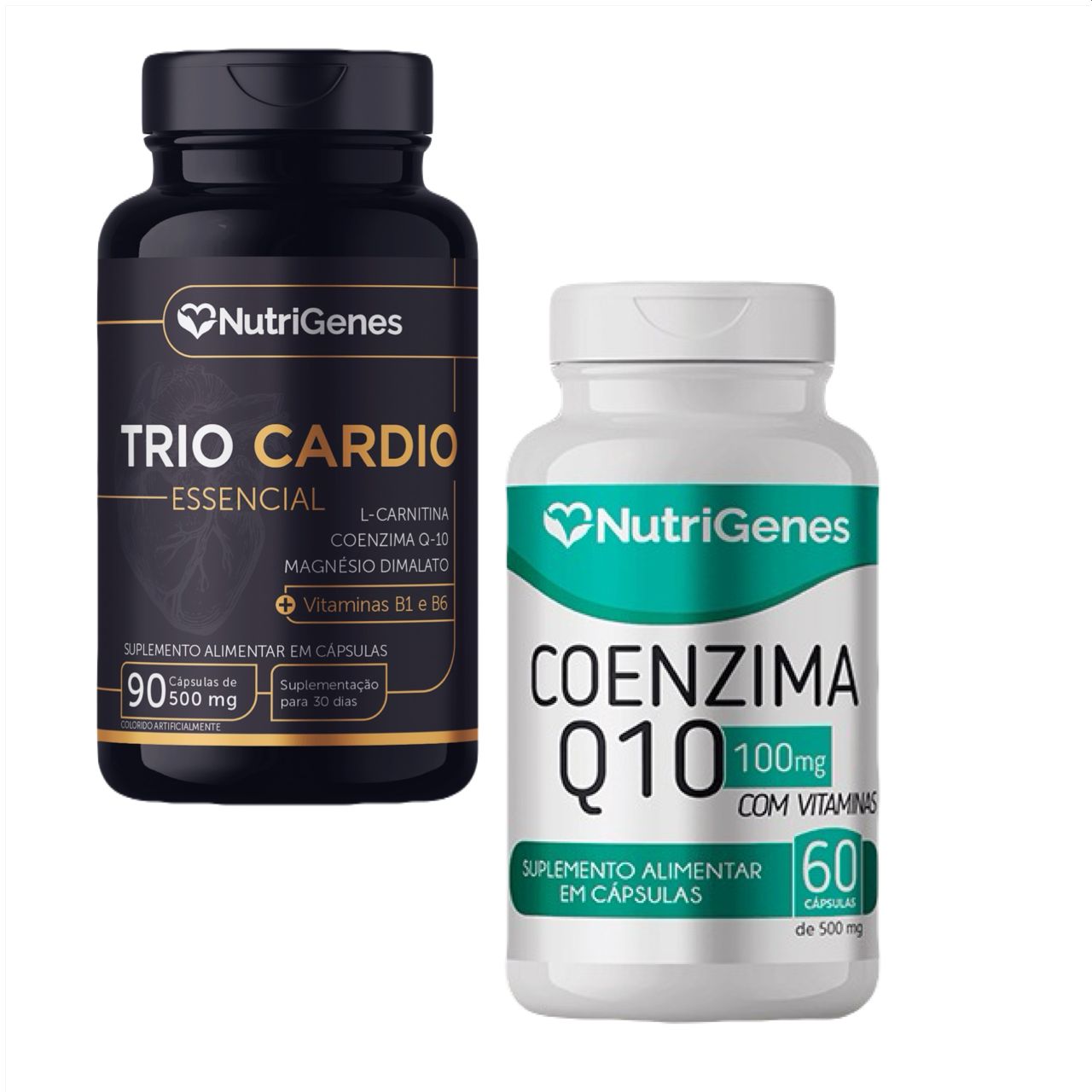 Trio Cardio + Coenzima Q10 Coq10   Nutrigenes