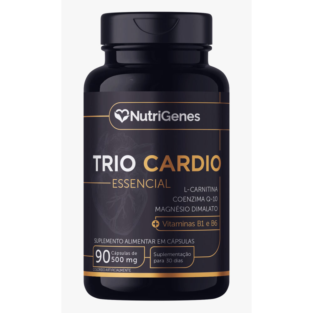 Trio Cardio + Coenzima Q10 Coq10   Nutrigenes