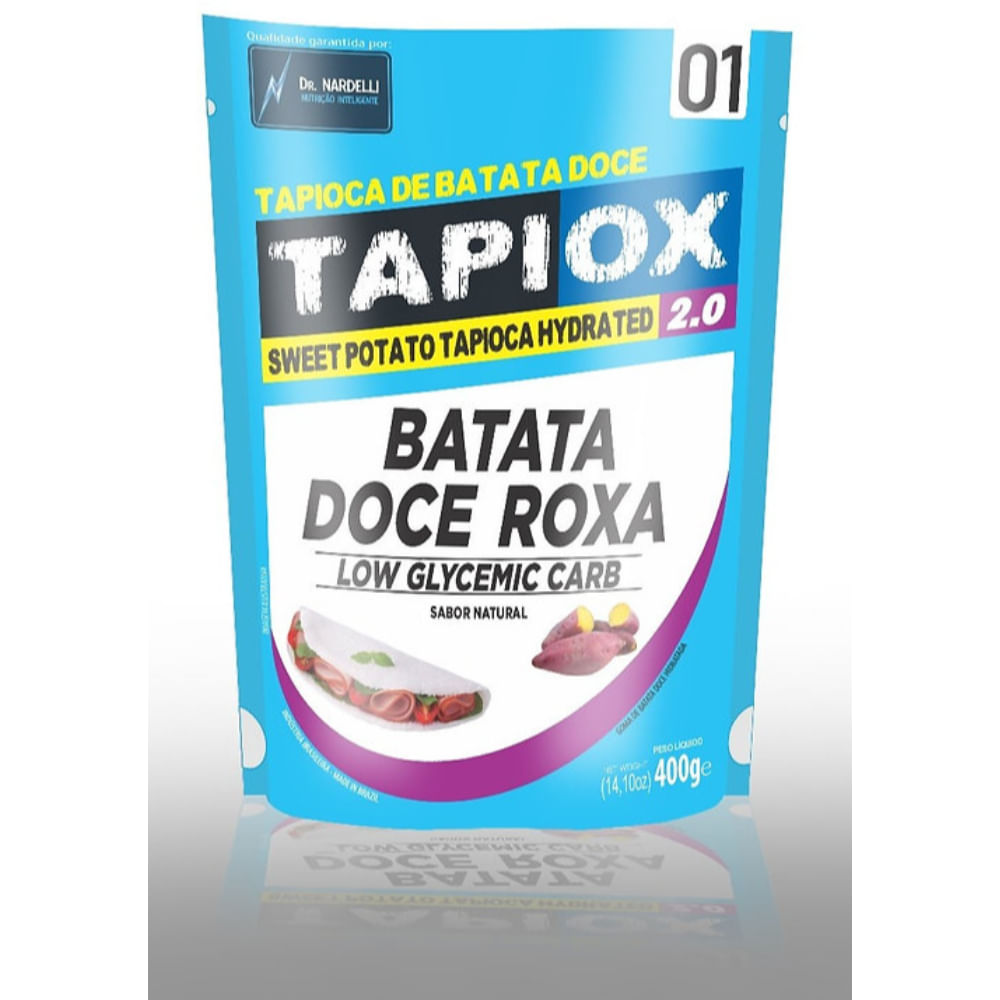 Tapioca Fit Batata Doce Tapiox 2.0 Low Carb Sem Glúten 400g