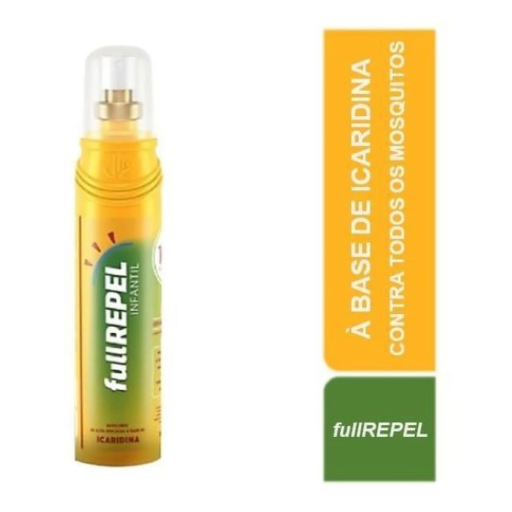 Repelente FullRepel Kids  100ml C/ Icaridina  10 Horas