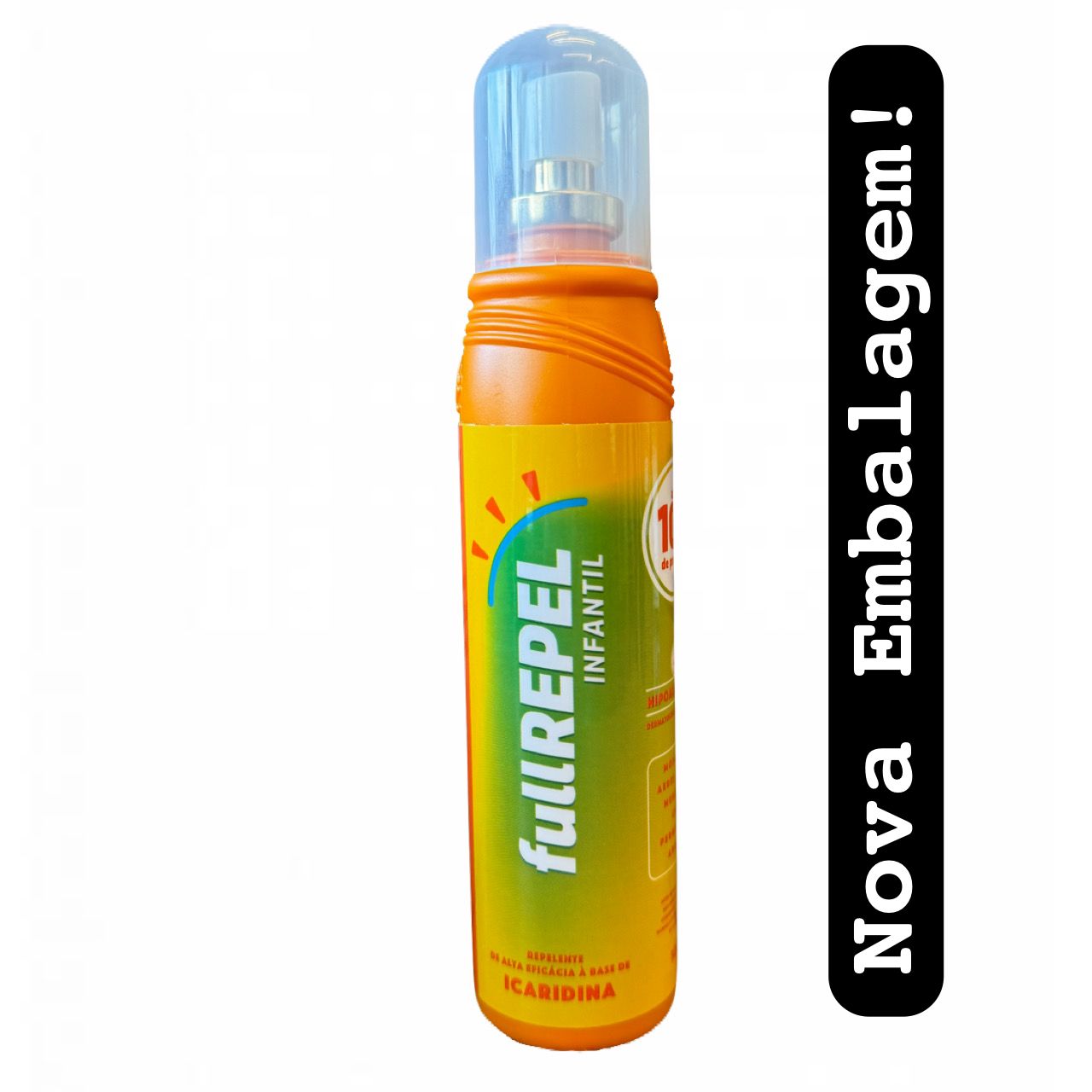 Repelente FullRepel Kids  100ml C/ Icaridina  10 Horas