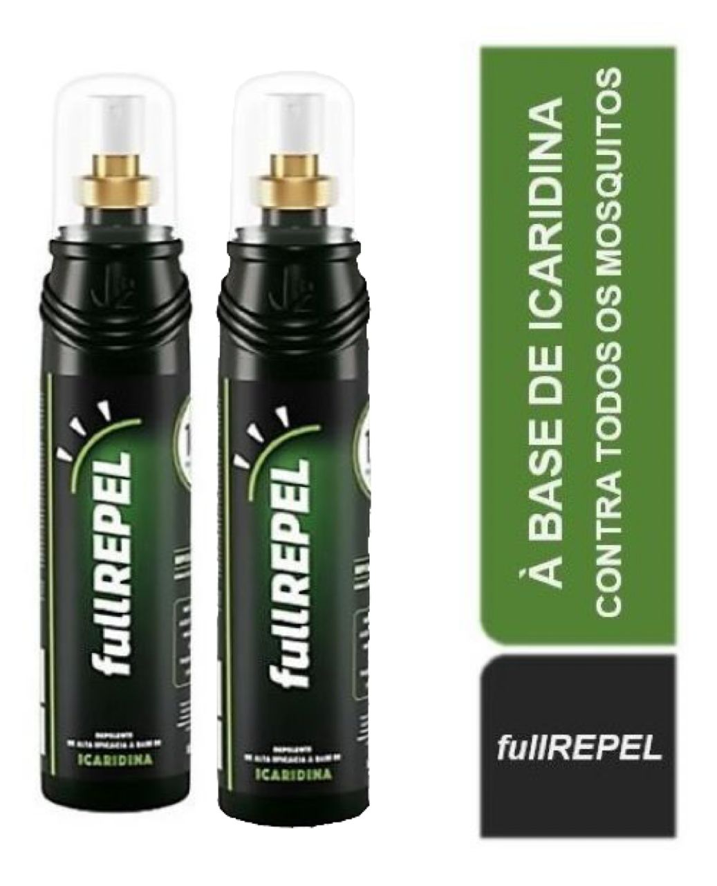 2x Repelente Fullrepel Adulto  100ml C/ Icaridina  10 Horas