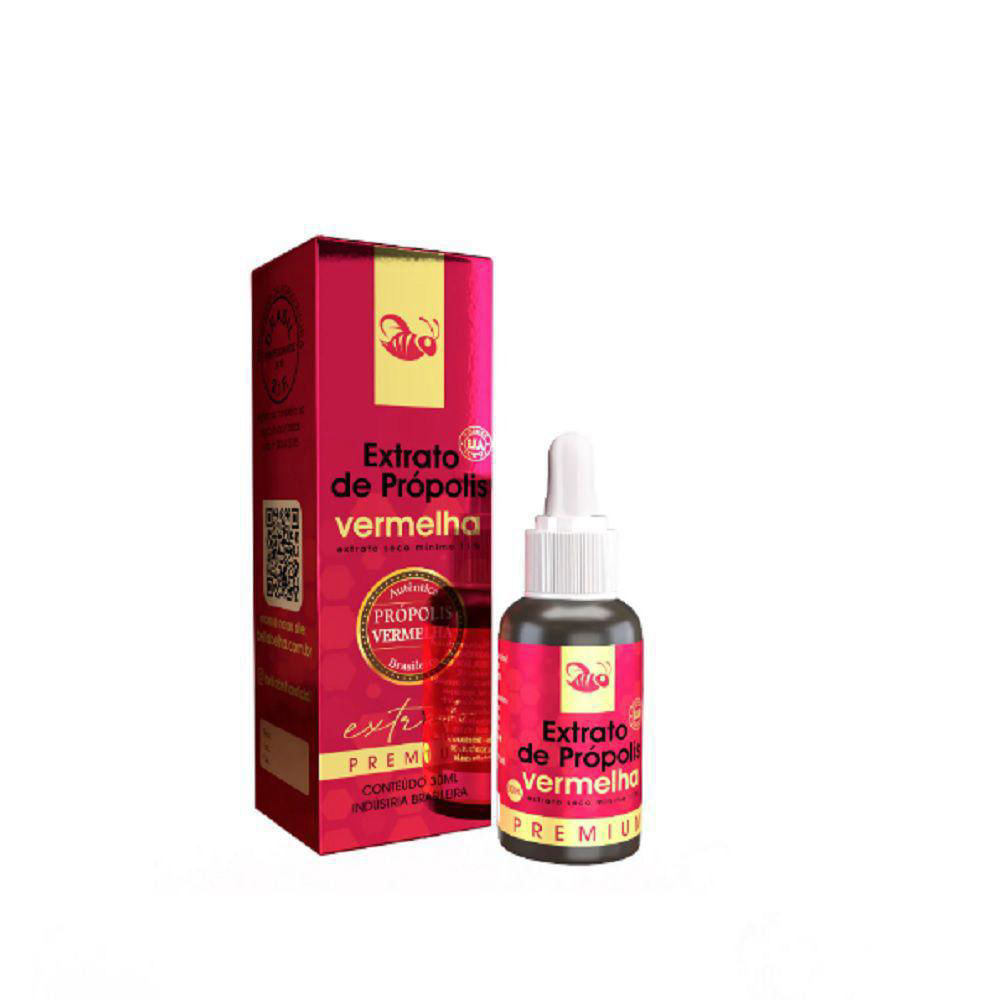 Própolis Vermelha 11% Extrato Seco 30 Ml