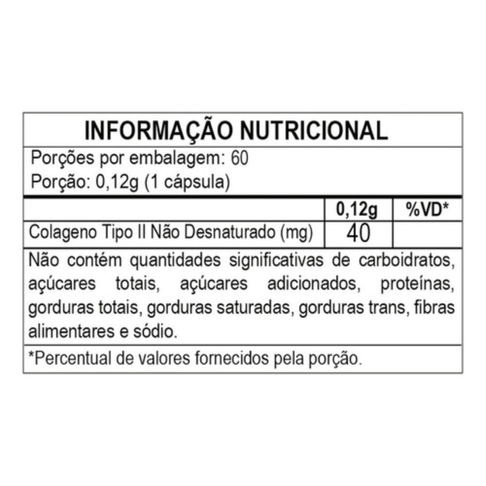 FlexAble  Colágeno Tipo II Não Desnaturado 60 Cápsulas