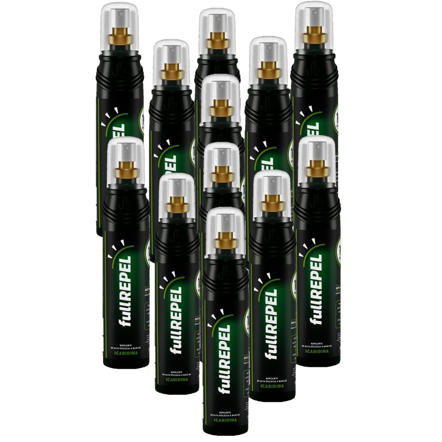12x Repelente Fullrepel Adulto  100ml C/ Icaridina  10 Horas