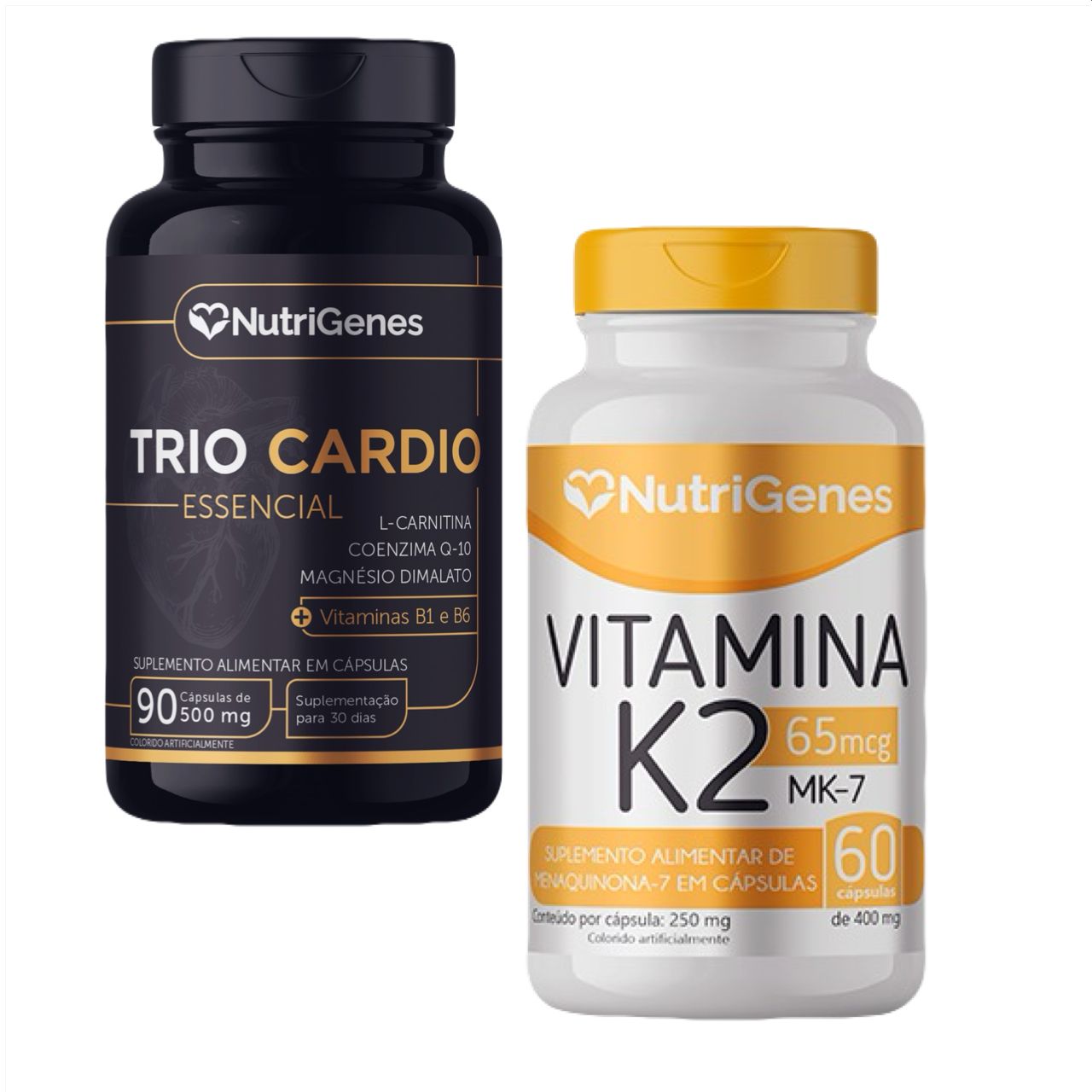 Trio Cardio + Vitamina K2   Mk 7  Nutrigenes