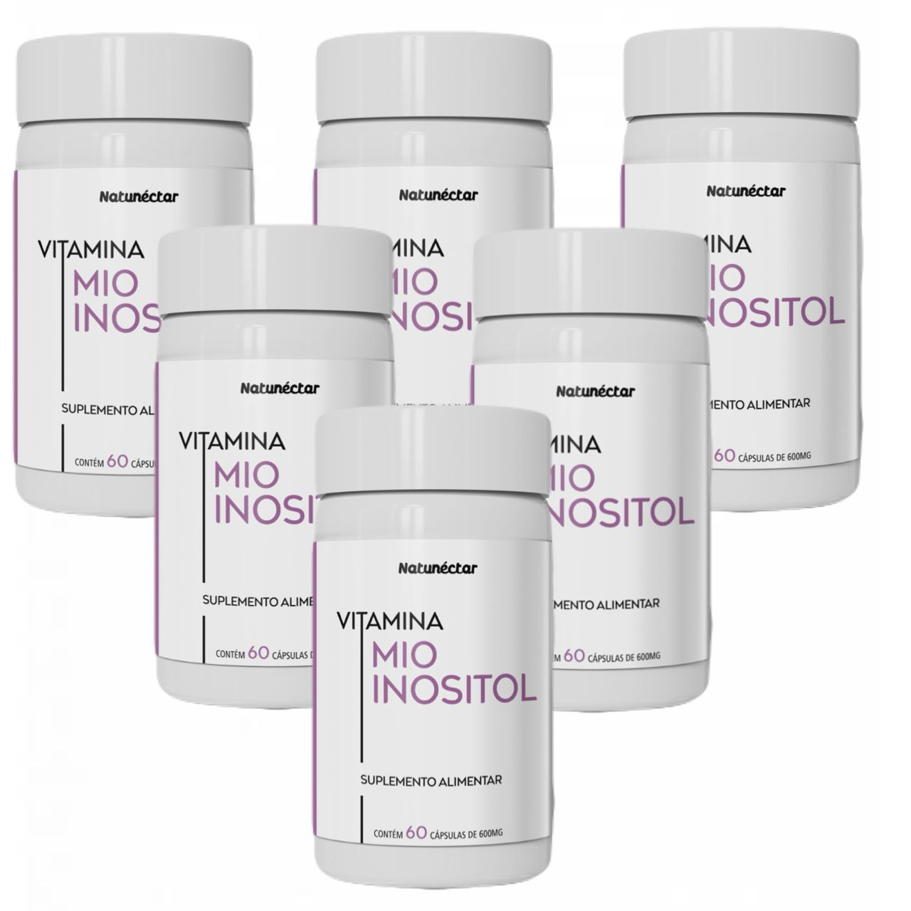 6x Inositol100% Natural Natunéctar 60 Cápsulas