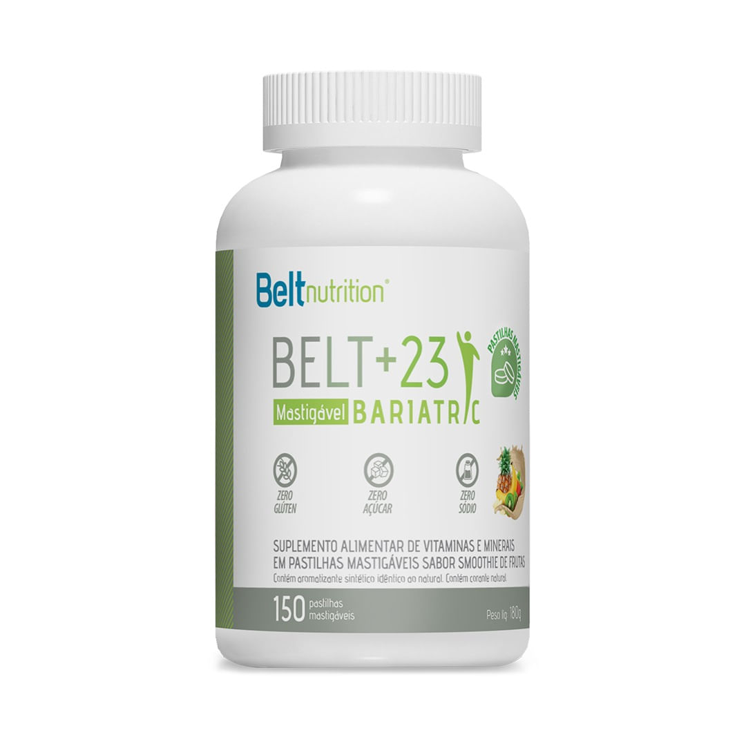 Belt 23 Smoothie Frutas 150 Pastilhas Mastigáveis