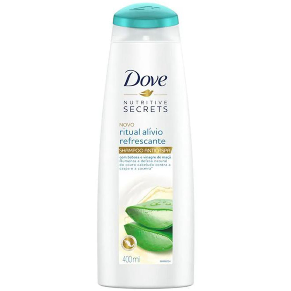 Shampoo Dove Ritual 400ml Limpeza Refrescante