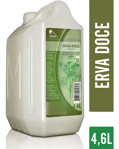 Shampoo Yamá Erva Doce 4,6l