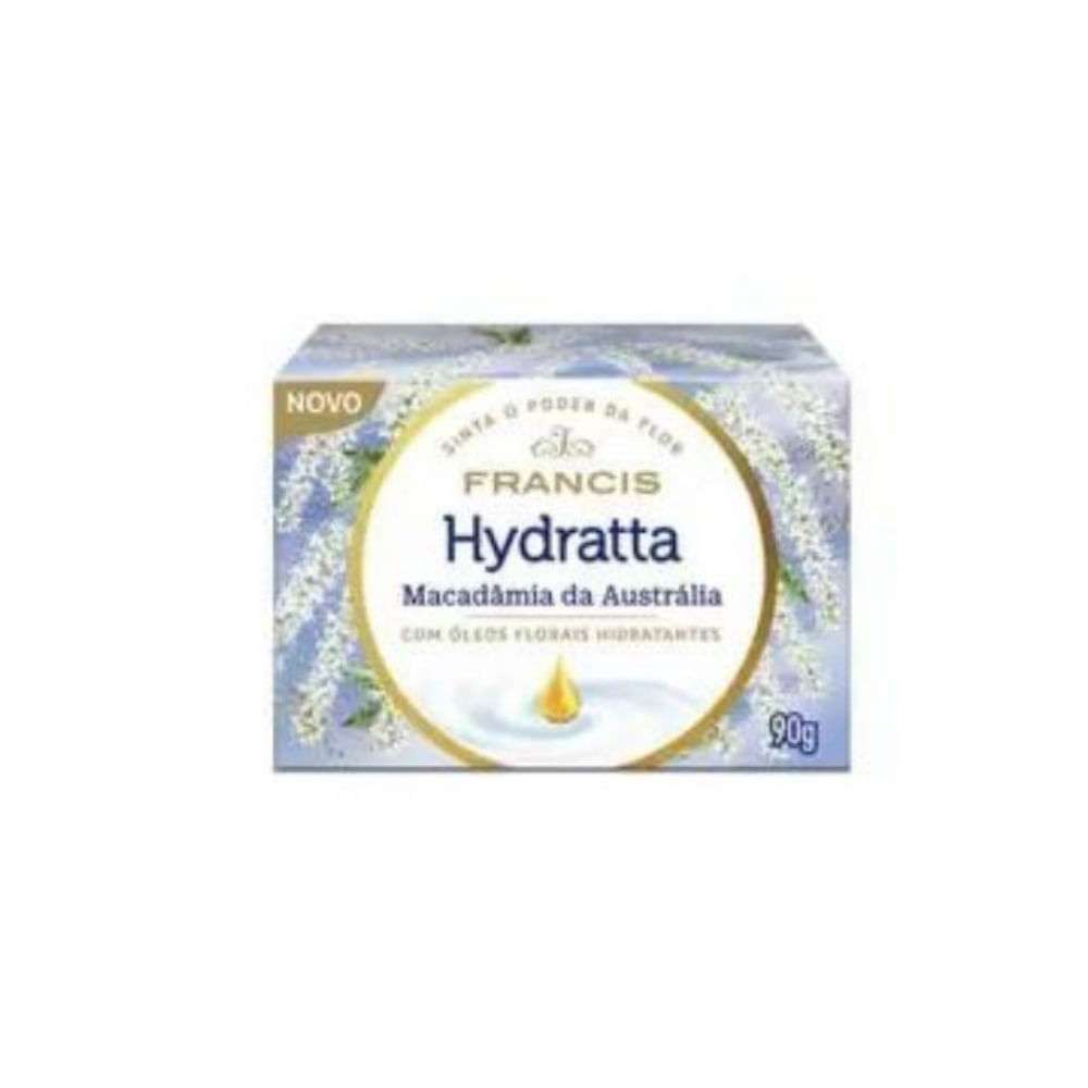 Sabonete Francis Clássico 90g Hydratta Branco