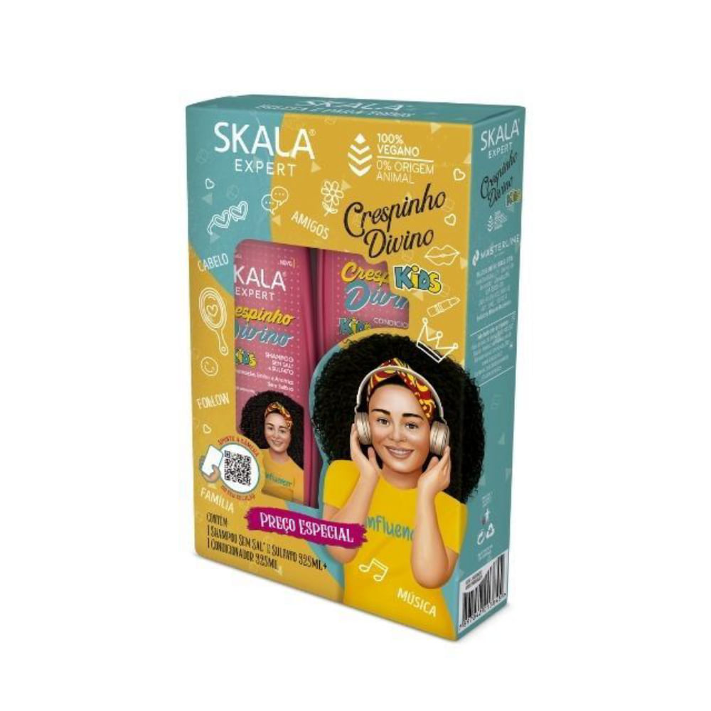 Shampoo + Condicionador Skala 325ml Crespinho