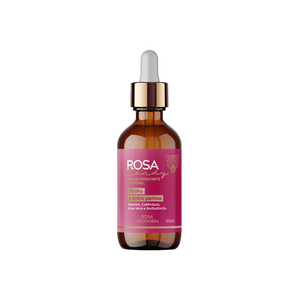 Sérum Hidratante Corporal Rosa Candy 30ml