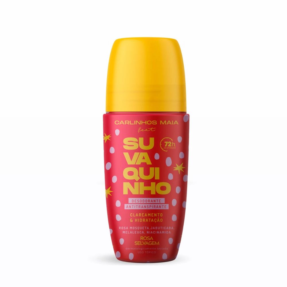 Desodorante Roll-on Suvaquinho Rosa Selvagem 85ml