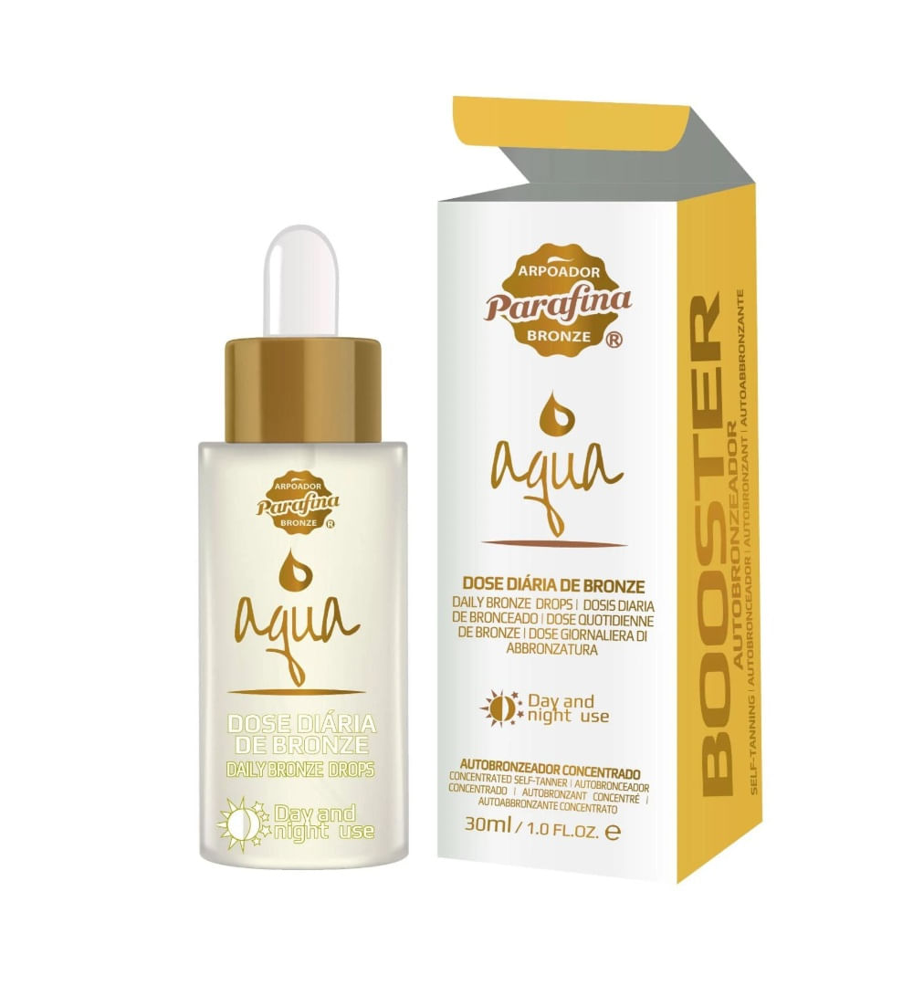 Aqua Booster Autobronzeador Concentrado 30ml Parafina Bronze