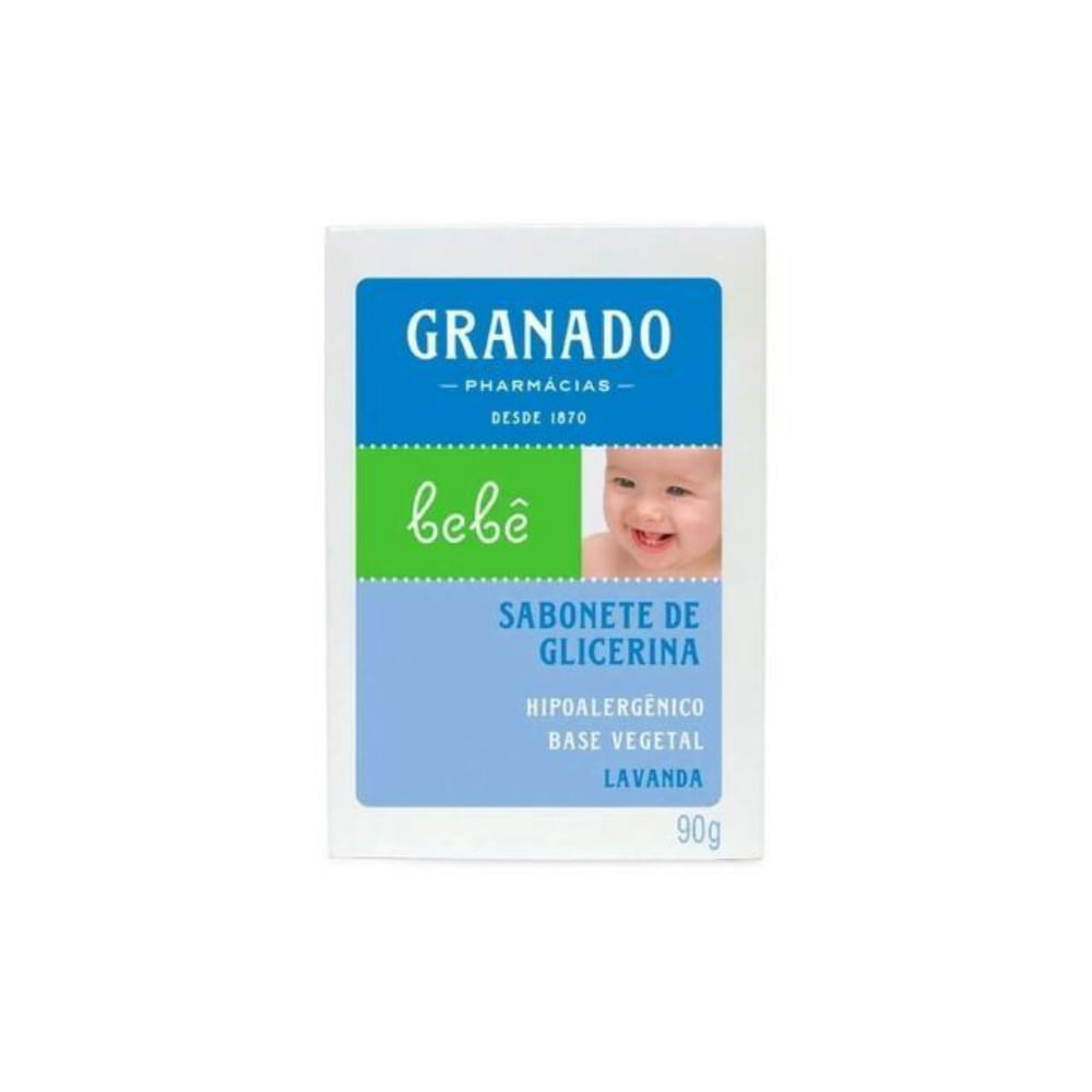 Sabonete Infantil Granado Bebê 90g Lavanda