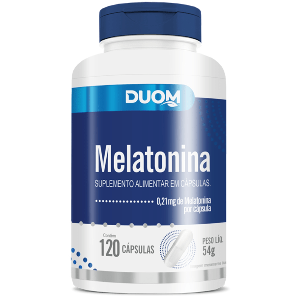 MELATONINA PURA DUOM 120 CÁPSULAS