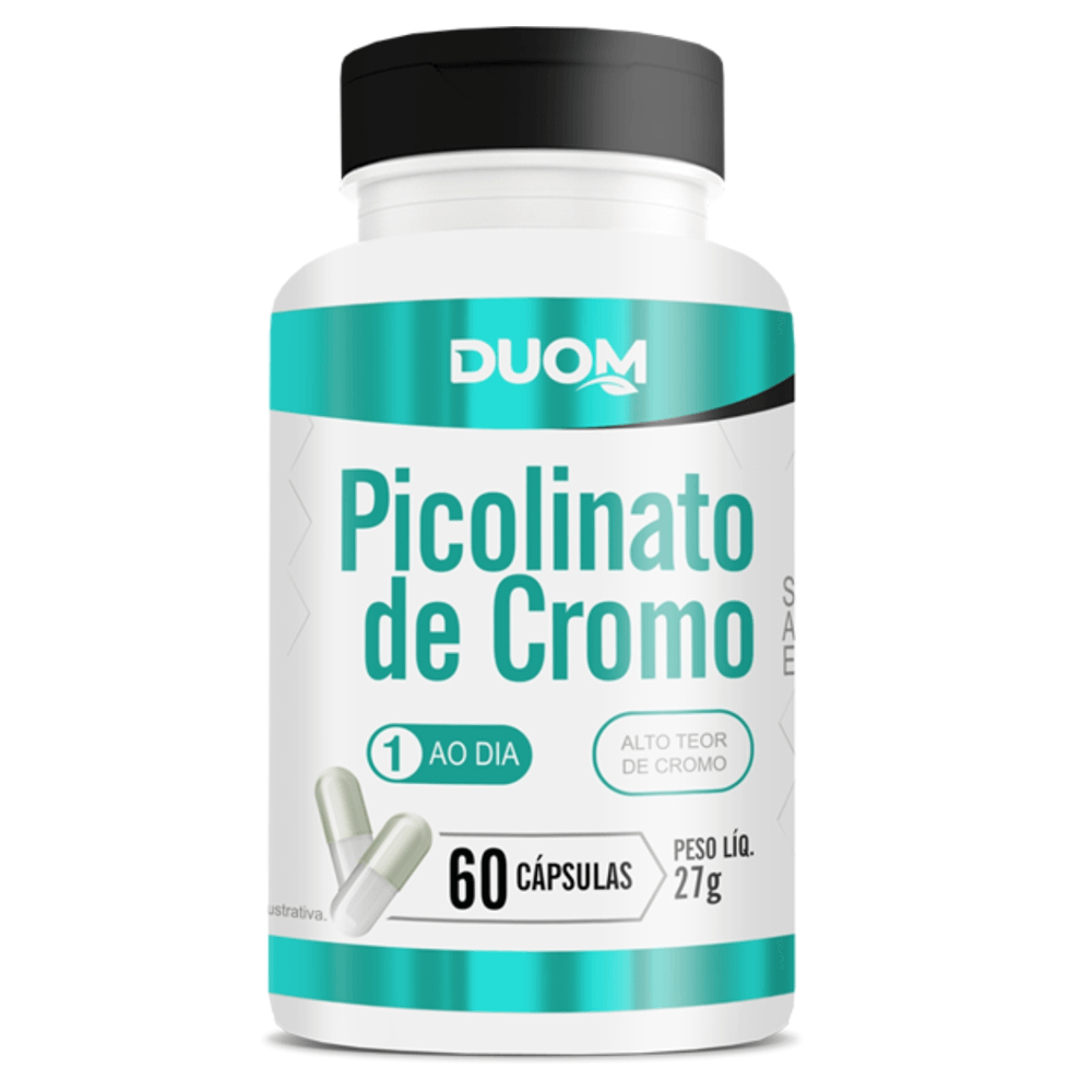PICOLINATO DE CROMO SUPER CONCENTRADO DUOM 60 CÁPSULAS