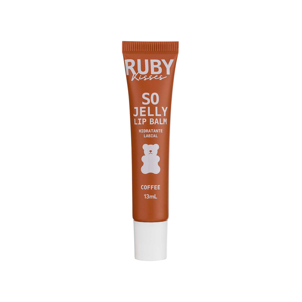 Lip Balm So Jelly  Ruby Kisses Marrom claro