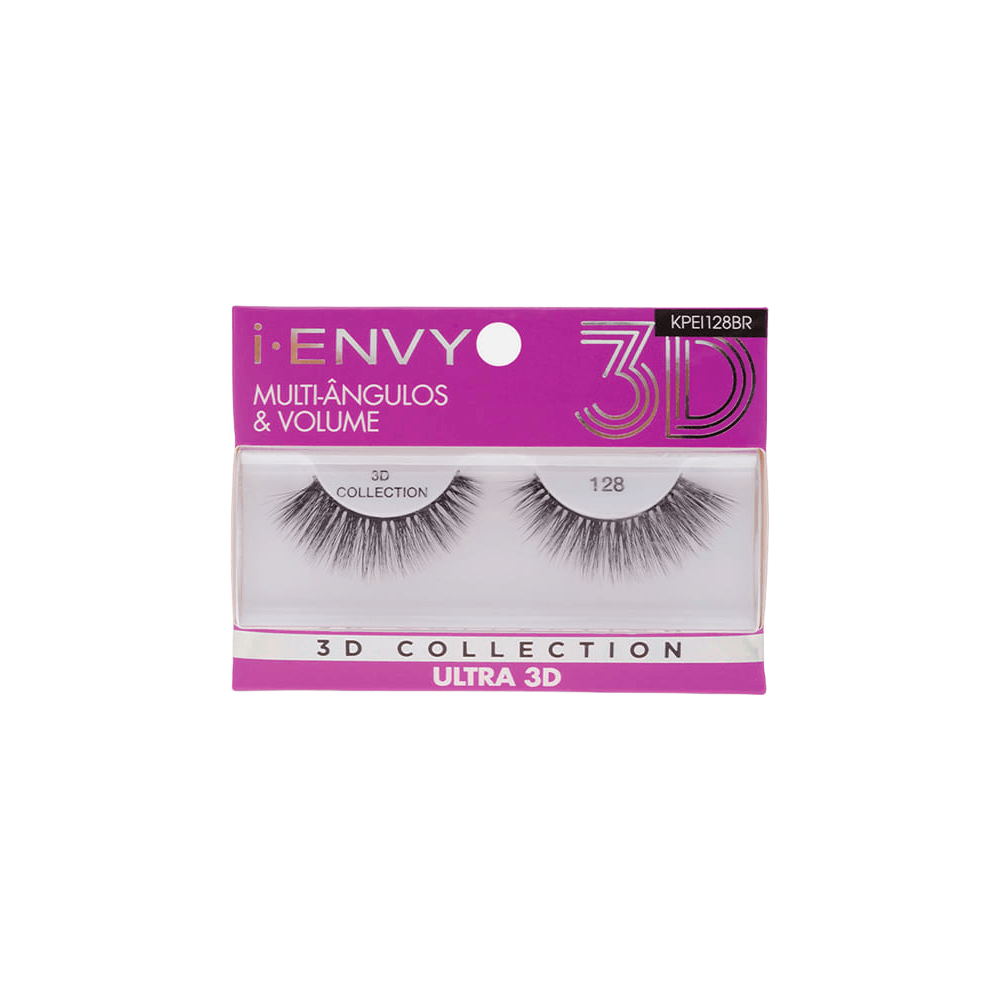Cílios Postiços 3d Collection I-envy Ultra 128 Kiss New York