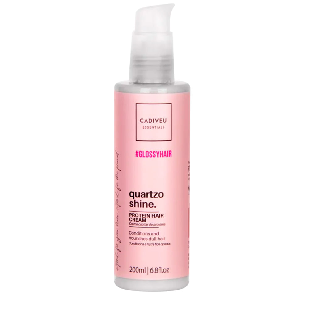 Pré-Shampoo Cadiveu Essentials Quartzo Shine By Boca Rosa Hair Proteína Condicionante  200ml
