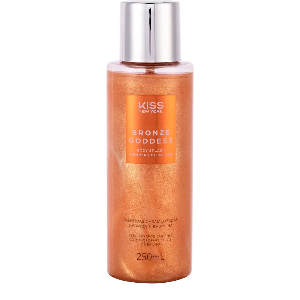 Body Splash Kiss New York Bronze Goddess 250ml
