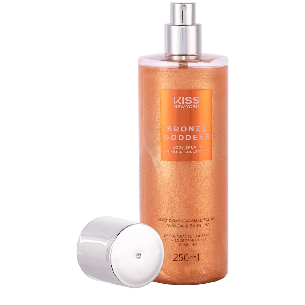 Body Splash Kiss New York Bronze Goddess 250ml
