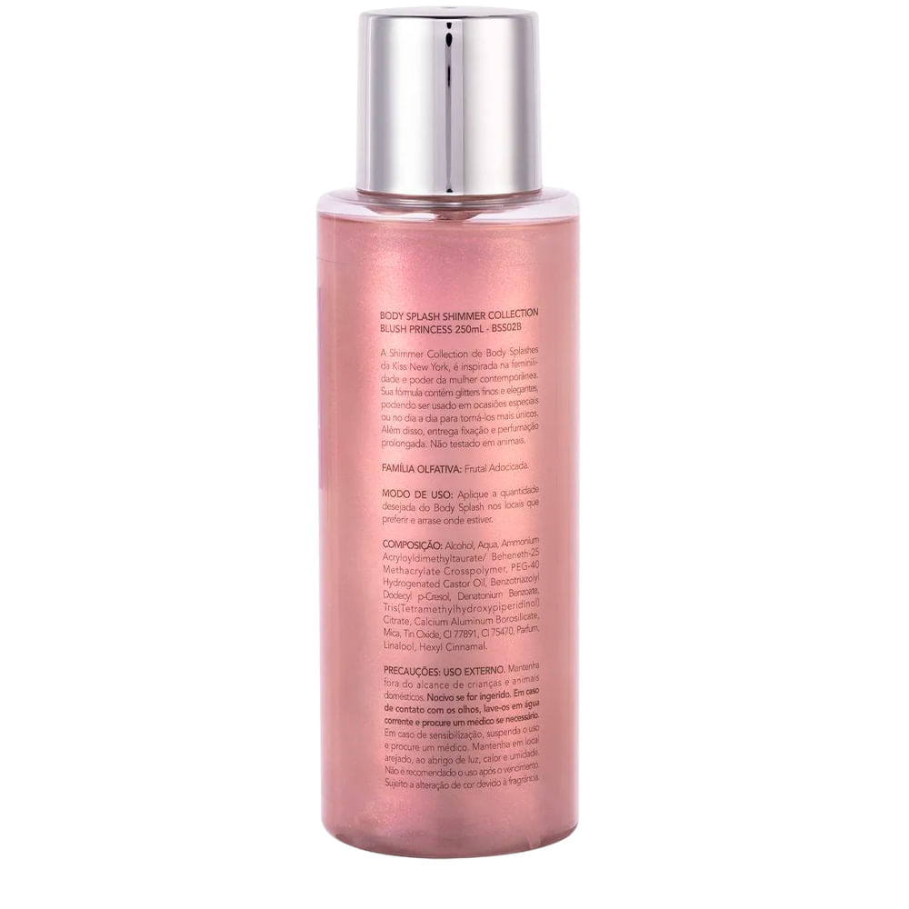 Kiss New York Blush Princess  Body Splash 250ml