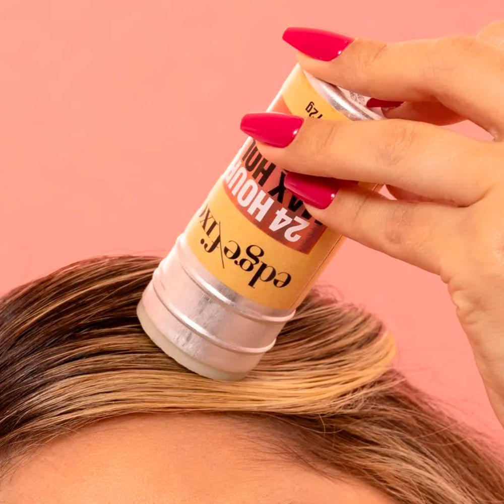 Cera em Stick Kiss New York Edge Fixer Pêssego 72g
