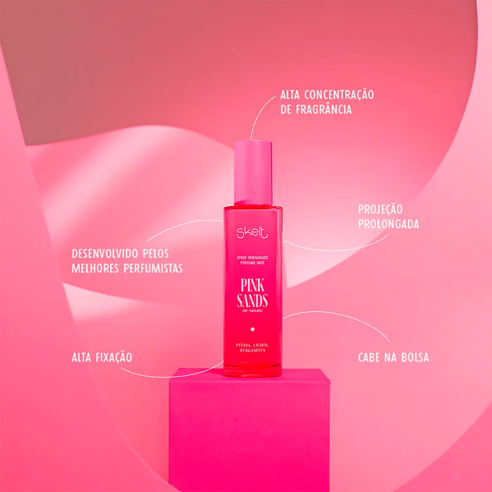 Body Splash Skelt Pink Sands Perfume Mist 100ml