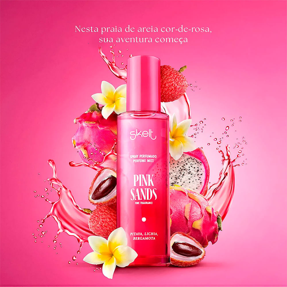 Body Splash Skelt Pink Sands Perfume Mist 100ml